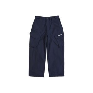 Supreme GORE-TEX Cargo Pants Navy Blue Men's Size 36 Nylon Waterproof NEW